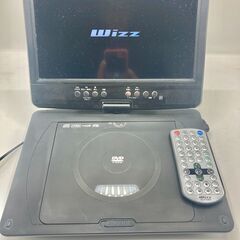 Wizz　ポータブルDVDプレーヤー DV-PT1060 【226】の画像