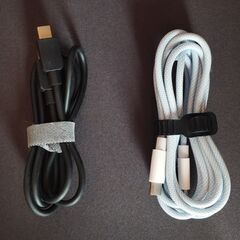 USB-C ケーブル 2m + 1m 2本セット
