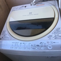 TOSHIBA 2014年製洗濯機AW-60GM(W)