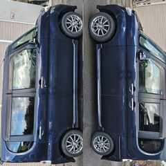 【決まりました】タントカスタムＸ 4WD／ナビ／エンジンスターター／車検付きの画像