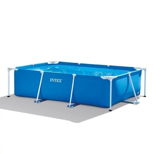 プール インテックス INTEX ビニールプール フレームプール レクタングラー 300 × 200 × 75cm 28272NP 組み立て式 フレーム 夏 大型プール ビッグプール 長方形
