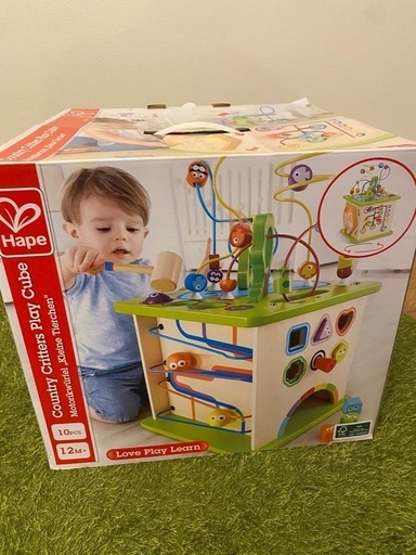 Hape Country Critters Play Cube 12ヶ月以上