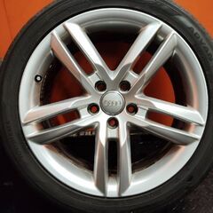 【YOKOHAMA ADVAN dB V552 245/40R18】夏タイヤ【audi A4 8K Sライン 純正ホイール 18インチ 8J5HPCD112+47】バリ溝　(VTI082)の画像