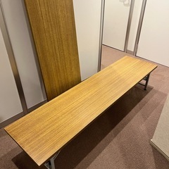 差し上げます。折り畳み特大座卓長机2台