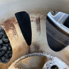 サマータイヤ 155/80R13 アルミホイール4本セットの画像