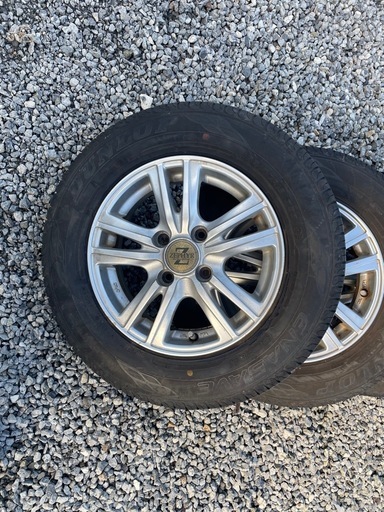 サマータイヤ 155/80R13 アルミホイール4本セット