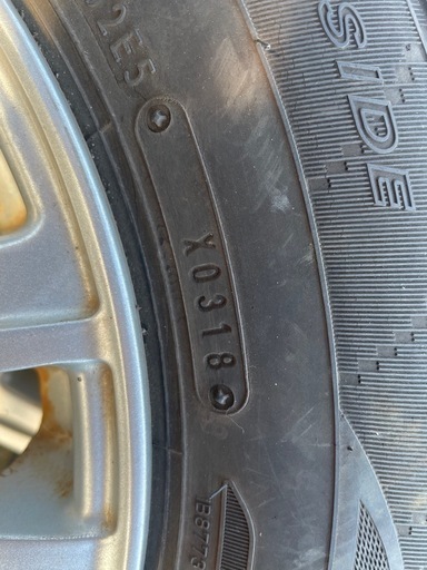 サマータイヤ 155/80R13 アルミホイール4本セット