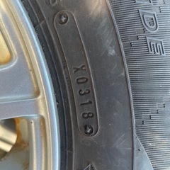 サマータイヤ 155/80R13 アルミホイール4本セットの画像