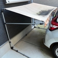 雨除け　自転車置き場などにの画像