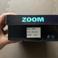 ベビーシューズ ZOOM T-ストラップシューズ 12.5cmの画像