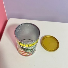 インテリアオブジェ 缶 小物入れの画像