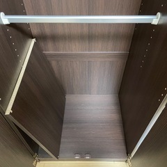 クローゼット 洋服タンス2個セットの画像