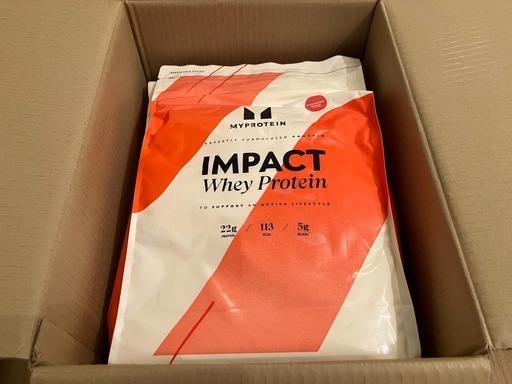 マイプロテイン　ストロベリークリーム味　2.5kg×2（5kg)