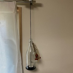 ドライフラワー付き　キャンドルホルダーの画像