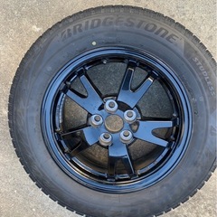 195/65r15スタッドレス　プリウス純正ブリヂストンVRX2 2018年の画像
