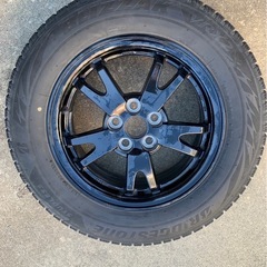 195/65r15スタッドレス　プリウス純正ブリヂストンVRX2 2018年の画像
