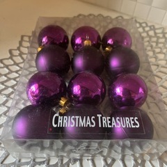 クリスマスツリー　飾り(12  ヶ入り)