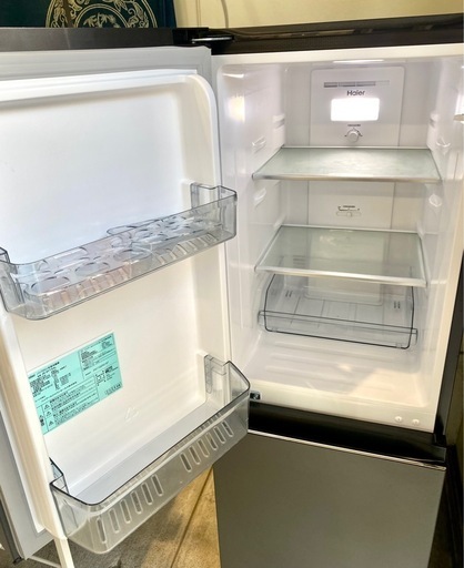 仙台市内トラック荷台渡し無料！ 2024 Haier マットブラック 148L