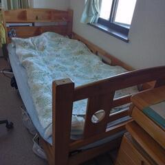 オクモト家具製　2段ベッド下段のみ　(4月に上段もお譲りできます)