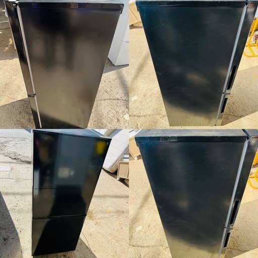 【✨‼️嬉しい高年式‼️✨】ニトリ 140L 2ドア冷蔵庫 ブラック NTR-140BK 霜取り不要 ファン式