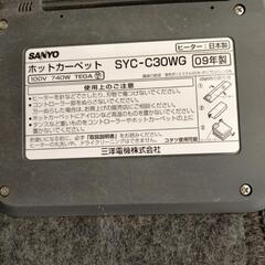 お取引中〜SANYO電気カーペット3畳用くらいの画像