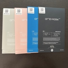 元値7920円　and mask マスク　4枚の画像