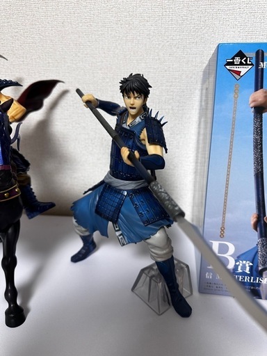 キングダム 王騎将軍 フィギュアーツZERO 出陣 キングダム一番くじB賞李信