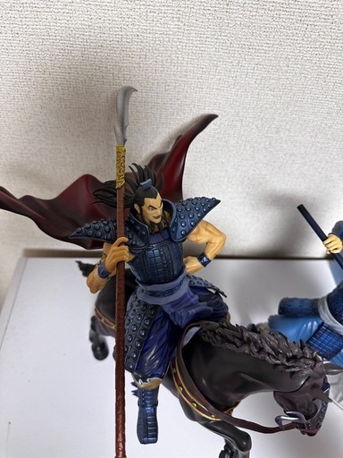 キングダム 王騎将軍 フィギュアーツZERO 出陣 キングダム一番くじB賞李信