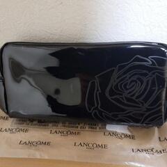【新品】LANCOME コスメポーチ 黒色