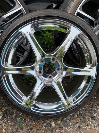 今日取引できる方限定work ホイール　18インチ4本