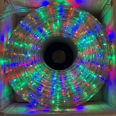 LEDロープライト 50m ミックス色、イルミネーション