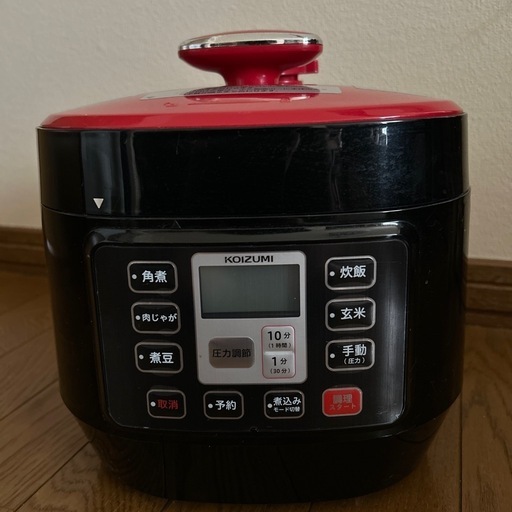 【未使用品】コイズミ 電気圧力なべ