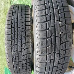 🆕ヨコハマタイヤ製165/60R15スタッドレスタイヤ&アルミホイール４本セット✨PCD100  ET45  15×4.5J🆕の画像