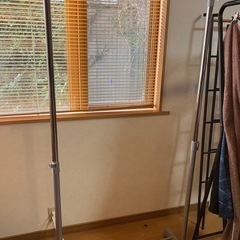 洗濯物干し竿 高さ調節可能　ラック　洗濯ラック　