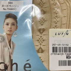 GUNZE Tuche グンゼ　トゥシェ　サイドエスニック　ヌードベージュの画像