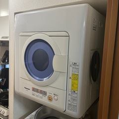 東芝洗濯機&パナソニック乾燥機（乾燥機台付き）