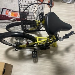 折りたたみ自転車の画像