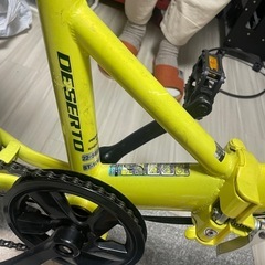 折りたたみ自転車の画像