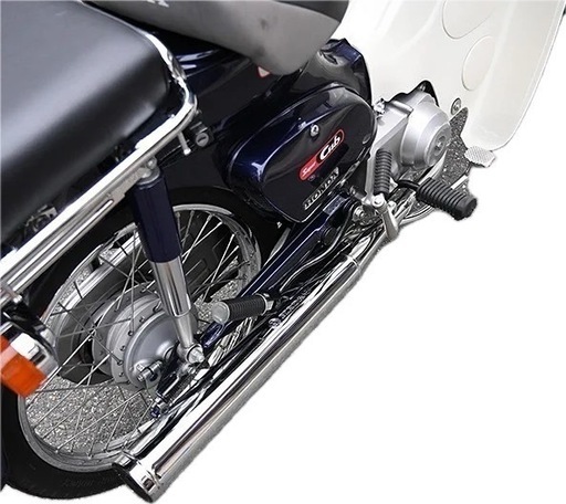 購入 スーパーカブマフラー カブ用【ステンレス】ドラッグパイプ