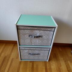 お譲り先確定（お譲り）カラーボックス2段（インナーボックス付）の画像