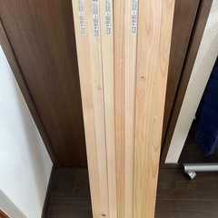 日本製　国産ヒノキ　木材　8本