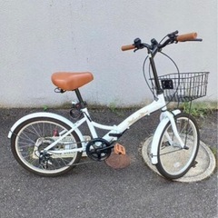 THREE STONE 20インチ折り畳み自転車【No.0048】の画像