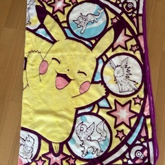 ポケモン　毛布の画像