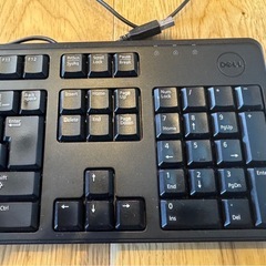 DELL 有線 キーボード テンキー有りの画像
