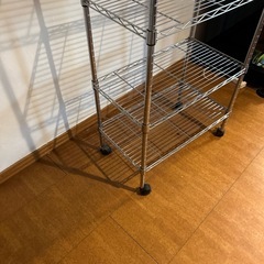 5段スチールラック　棚の画像