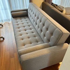 仙台市内⭐︎美品⭐︎ ニトリ ソファベッド 3人掛け