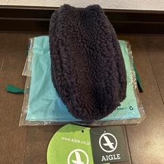 新品★AIGLE エーグル　ポーチ　ブラックの画像