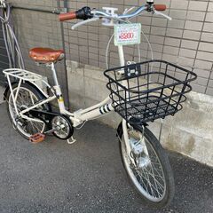 シマノ　折りたたみ自転車　6段ギア　20インチ　埼玉県　和光市　リサクルショップ　ケイラック　GMW90