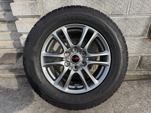 【ランドクルーザープラド】タイヤ付きホイール4本セット