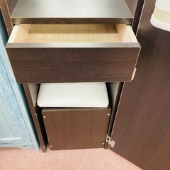 ⭐️激安⭐️チェア付きスリムドレッサー　の画像